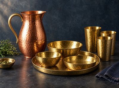 Copper and brass